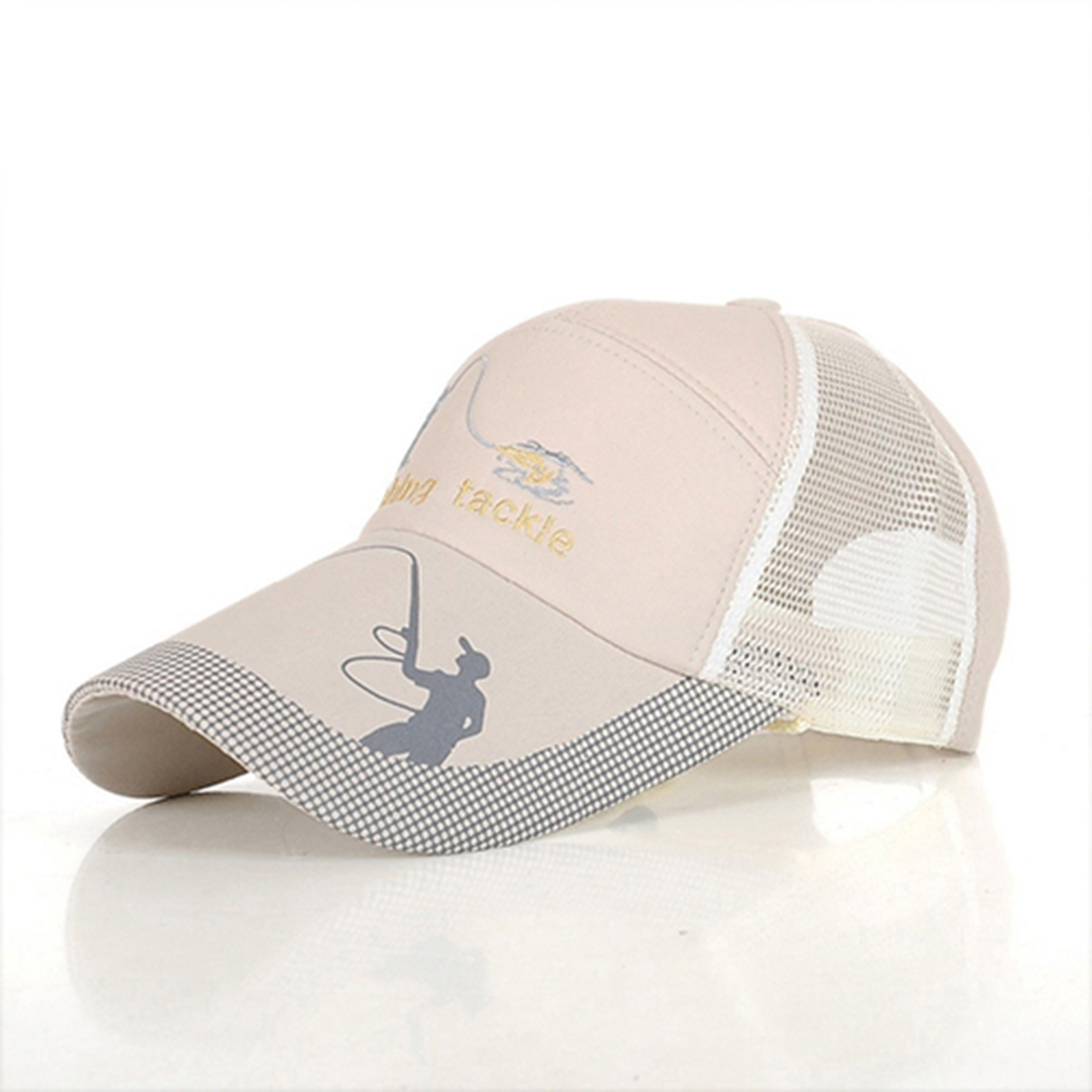 miniatura 11  - Hombre Moda Sombrero de pesca protección solar aparejos malla gorra de béisbol 