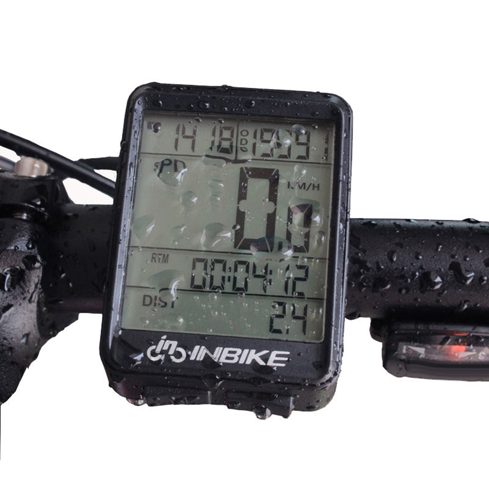 Digital Wireless Bike Bicycle Speedometer Cycle  Speedo ODOMETER MPH KMH 