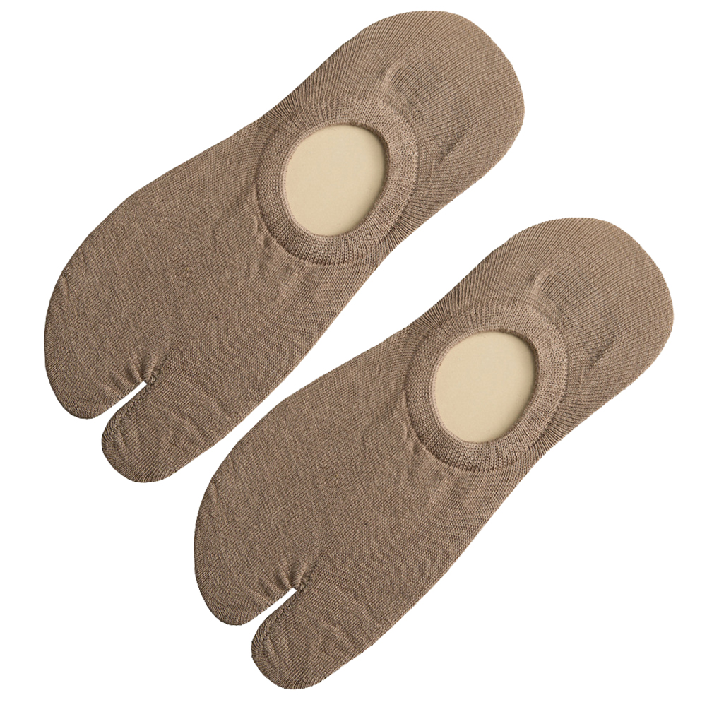 1Pair Women Men Comfort Japanese Flip Flop Sandal Split Toe Tabi Low Cut Socks 