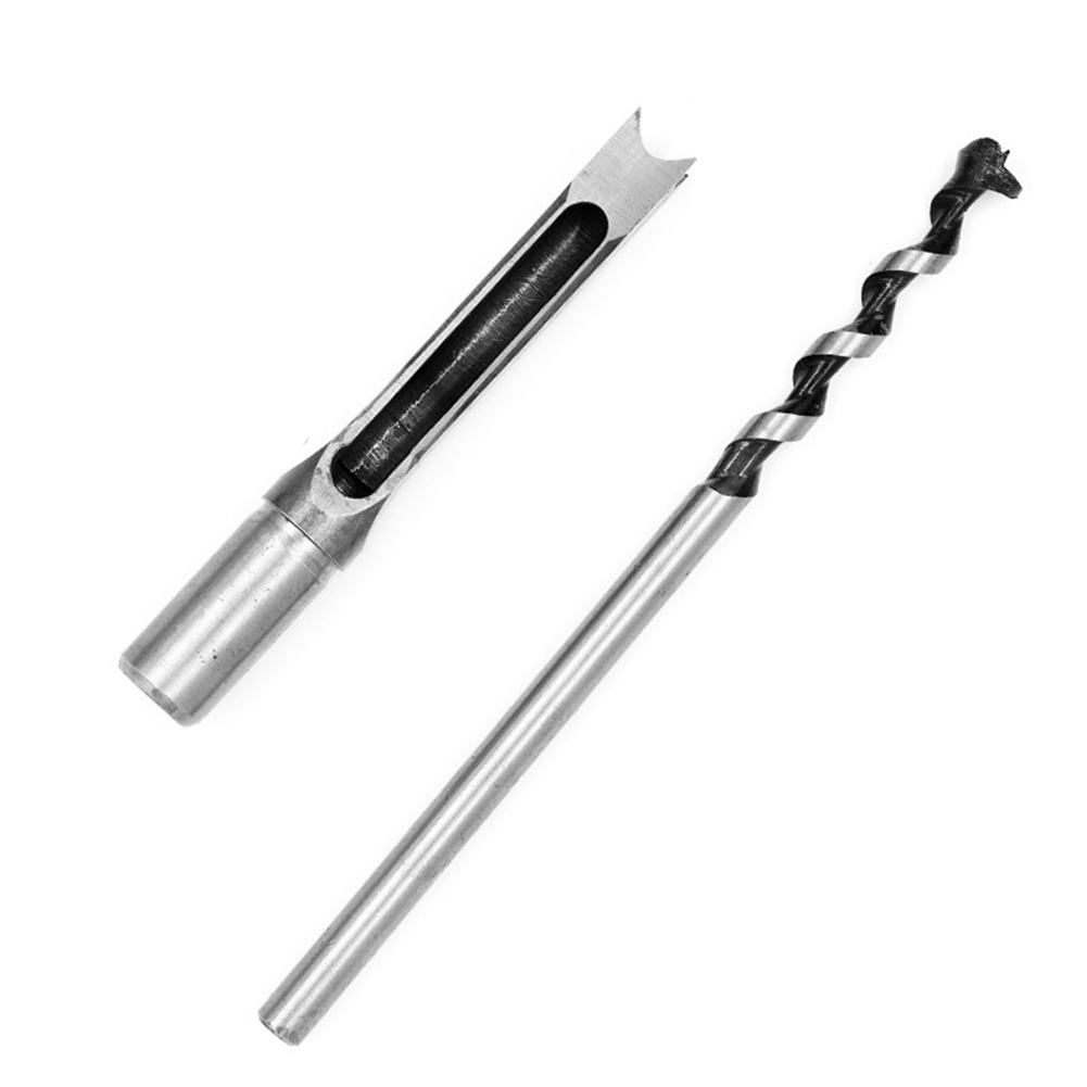 HSS Square Hole Drill Bit Mortising Chisels Woodworking Tool Installation AU - Picture 15 of 15