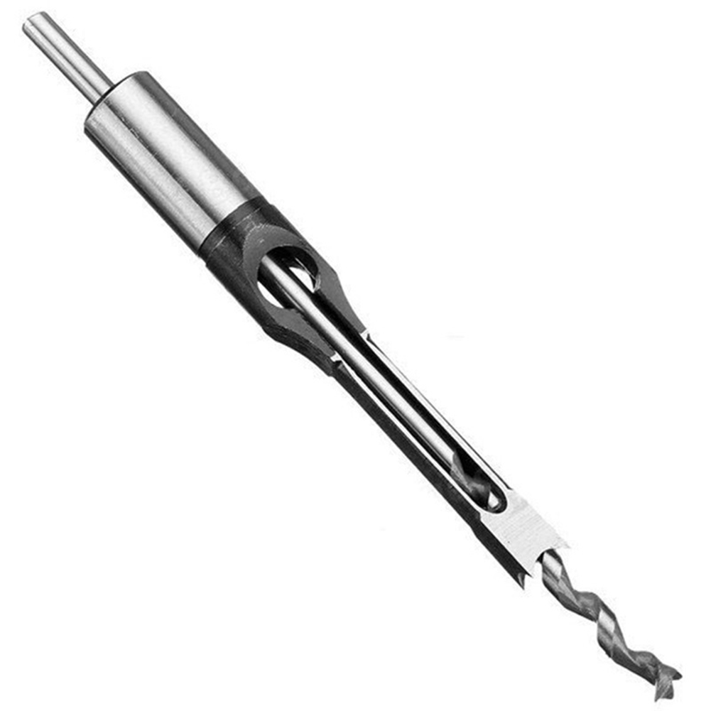 HSS Square Hole Drill Bit Mortising Chisels Woodworking Tool Installation AU - Picture 14 of 15