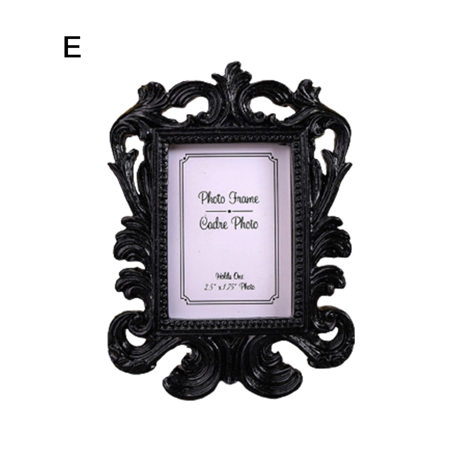 Photo Frames Oval/Rectangle Vintage Small Resin Picture Frame Home Decor Gift - Picture 15 of 21