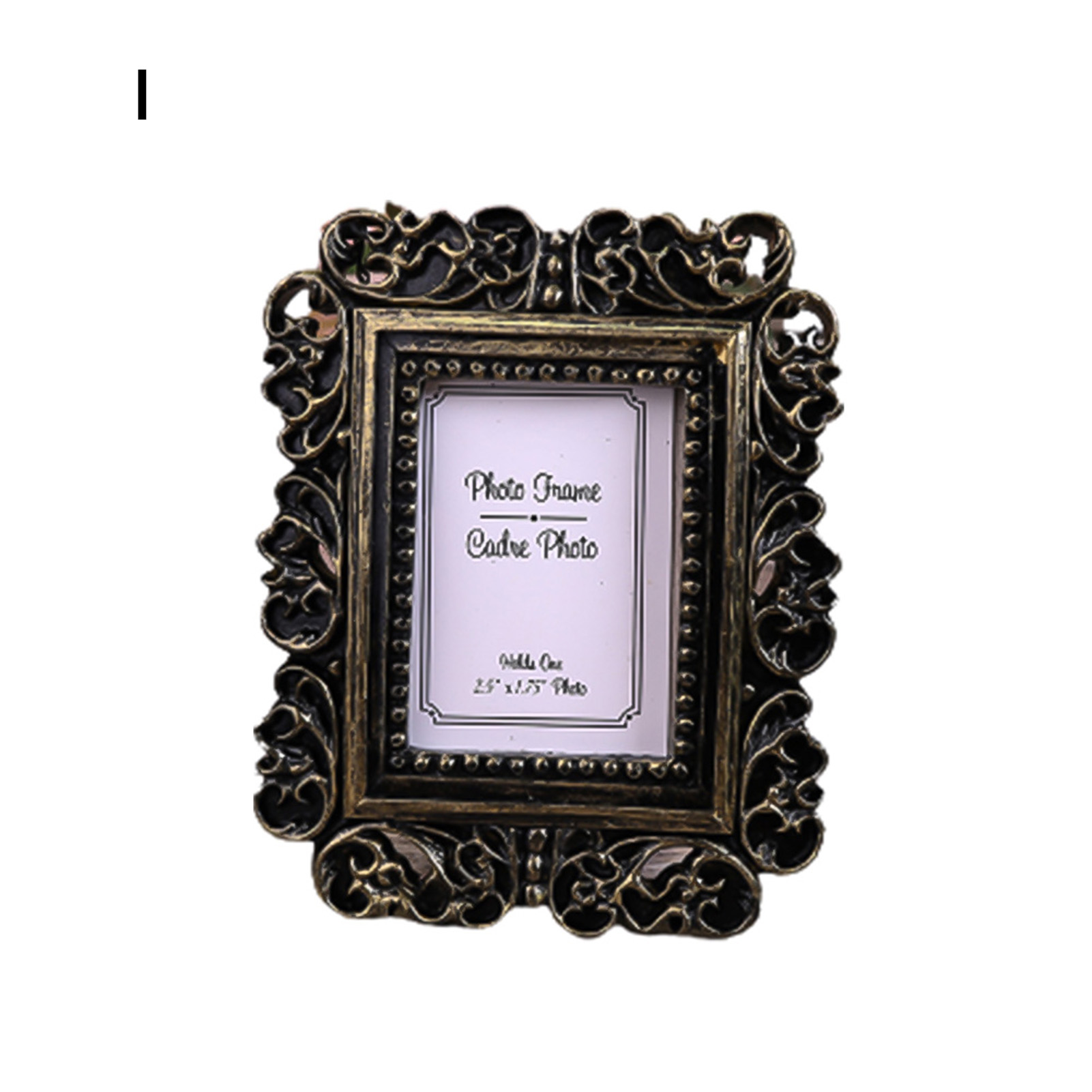 Photo Frames Oval/Rectangle Vintage Small Resin Picture Frame Home Decor Gift - Picture 18 of 21